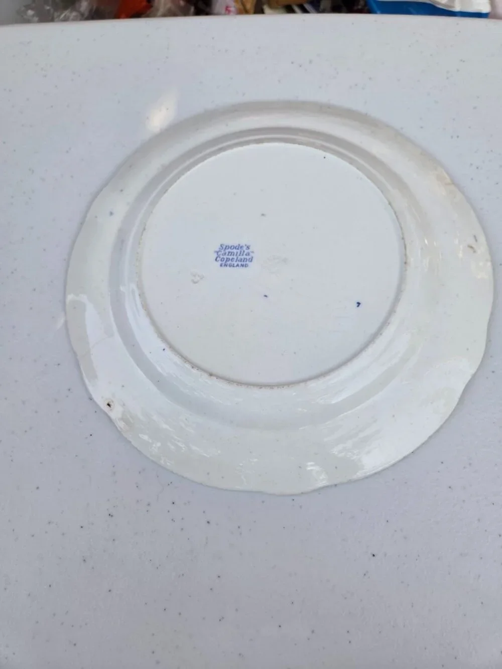 Spode's Camilla Copeland Blue & White Antique 10 3/8